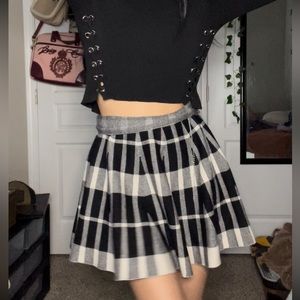 Plaid skirt